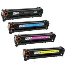 4 Pack - Compatible 654A 654X Multipack CF330X/CF331A/CF332A/CF333A BCMY Toner for HP Printers