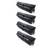 4 Pack - Compatible 508A Multipack CF360A/CE361A/CE362A/CE363A BCMY Toner for HP Printers