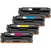 4 Pack - Compatible 312A Multipack CF380X/CF381A/CF382A/CF383A BCMY Tonerfor HP Printers