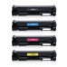 4 Pack - Compatible 201X Multipack CF400X/CF401X/CF402X/CF403X Hi Capacity BCMY Toner for HP Printers