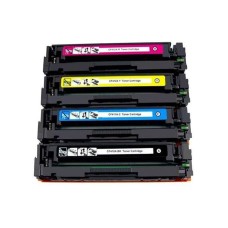 4 Pack - Compatible 410A Multipack CF410A/CF411A/CF412A/CF413A BCMY Toner for HP Printers