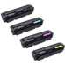 4 Pack - Compatible 410A Multipack CF410A/CF411A/CF412A/CF413A BCMY Toner for HP Printers
