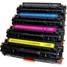 4 Pack - Compatible 205A Multipack CF530/1/2/3A BCMY Toner for HP Printers