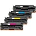 5 Pack - Compatible 205A Multipack CF530A/CF531A/CF532A/CF533A BBCMY Toner + Extra Black for HP Printers