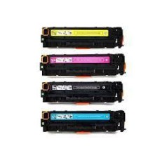 4 Pack - Compatible 203X Multipack CF540X/CF541X/CF542X/CF543X Hi Capacity BCMY Toner for HP Printers