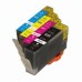 4 Pack - Compatible 655 CZ10/11 BCMY Ink Multipack of 4 for HP Printers