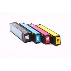 4 Pack - Compatible 980 D8J BCMY Ink Hi Cap Ink Multipack for HP Printers