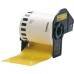 Compatible DK22606 Continuous Film Label Tape Yellow 62mm x 15.24m for Brother Thermal Printers