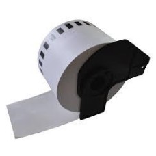 Compatible DKN55224 Continuous Non-Adhesive Paper Roll 54mm x 30.48m for Brother Thermal Printers