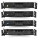 4 Pack - Compatible 220X Multipack W2200X/W2201/W2202/W2203 BCMY Toner for HP Printers