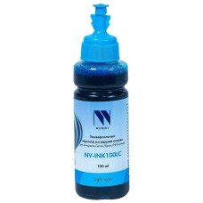 Compatible INK100 Cyan Pigment Ink Bottle for HP Printers