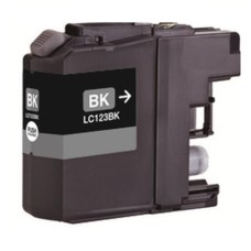 Compatible LC123BK Black Ink Cartridge for Brother Printers