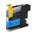 Compatible LC123C Cyan Ink Cartridge for Brother Printers