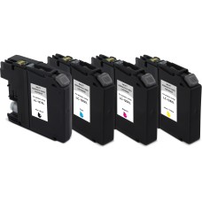 4 Pack - Compatible LC125VALBP BCMY Ink Multipack for Brother Printers