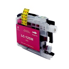 Compatible LC125XLM Magenta Ink Cartridge for Brother Printers
