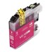 Compatible LC125XLM Magenta Ink Cartridge for Brother Printers