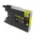 Compatible LC1280XLY Yellow Ink Cartridge for Brother Printers