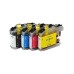 4 Pack - Compatible LC223VALBP BCMY Ink Multipack for Brother Printers