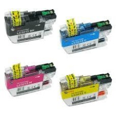 4 Pack - Compatible LC3213 BCMY VALBP Ink Multipack for Brother Printers