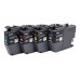 4 Pack - Compatible LC3217 BCMY VALBP Ink Multipack for Brother Printers