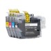 4 Pack - Compatible LC3219 XL BCMY Hi Cap VALBP Ink Multipack for Brother Printers