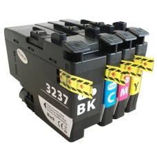 4 Pack - Compatible LC3237 BCMY VALBP Ink Multipack for Brother Printers