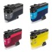 4 Pack - Compatible LC3237 BCMY VALBP Ink Multipack for Brother Printers