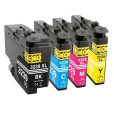 4 Pack - Compatible LC3239 XL BCMY Hi Cap VALBP Ink Multipack for Brother Printers