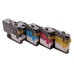 4 Pack - Compatible LC3239 XL BCMY Hi Cap VALBP Ink Multipack for Brother Printers