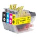 4 Pack - Compatible LC421XLVAL BCMY Ink Multipack for Brother Printers