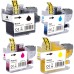 4 Pack - Compatible LC422XLVAL BCMY Ink Multipack for Brother Printers