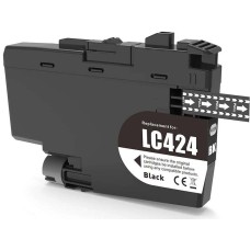 Compatible LC424BK Black Ink Cartridge for Brother Printers