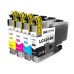 4 Pack - Compatible LC424VAL BCMY Ink Multipack for Brother Printers