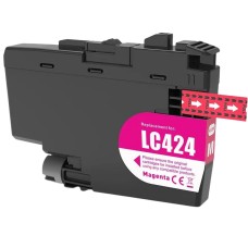 Compatible LC424M Magenta Ink Cartridge for Brother Printers