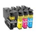 4 Pack - Compatible LC426XLVAL BCMY Ink Multipack for Brother Printers