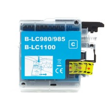 Compatible LC980C Cyan Ink Cartridge for Brother Printers