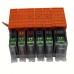 5 Pack - Compatible PGi-580XXL CLi-581XXL BBCMY Hi Cap Ink Multipack for Canon Printers