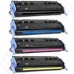 4 Pack - Compatible 124A Multipack Q6000A/Q6001A/Q6002A/Q6003A BCMY Toner for HP Printers