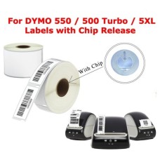 Compatible 11354 S0722540 1000x57x32mm Label Roll WITH CHIP To Fit Dymo 550, 550 Turbo and 5XL