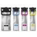 4 Pack - Compatible T01C1/C2/C3/C4 BCMY Hi Cap Ink Multipack for Epson Printers