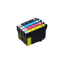 4 Pack - Compatible T0715 BCMY Ink Multipack - Cheetah for Epson Printers