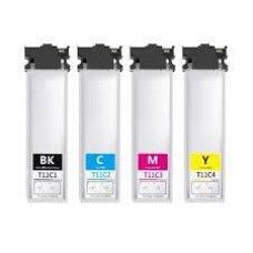4 Pack - Compatible T11D Twin Pack BCMY Ink Multipack for Epson Printers