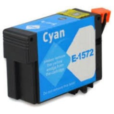Compatible T1572 Cyan Ink Cartridge for Epson Printers C13T15724010