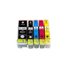 5 Pack - Compatible 33XL T3357 PBBCMY Hi Cap Ink Multipack for Epson Printers