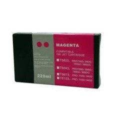 Compatible T5633 Magenta Ink Cartridge for Epson Printers C13T563300