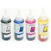 4 Pack - Compatible T6646 BCMY Multipack Ink Bottles for Epson Printers