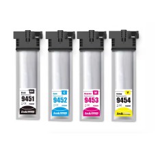 4 Pack - Compatible T9455 BCMY Ink Hi Cap Multipack for Epson Printers