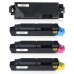4 Pack - Compatible TK5140 BCMY Toner Multipack for Kyocera Printers