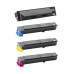 4 Pack - Compatible TK5195 BCMY Toner Multipack for Kyocera Printers
