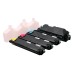 4 Pack - Compatible TK5205 BCMY Toner Multipack for Kyocera Printers